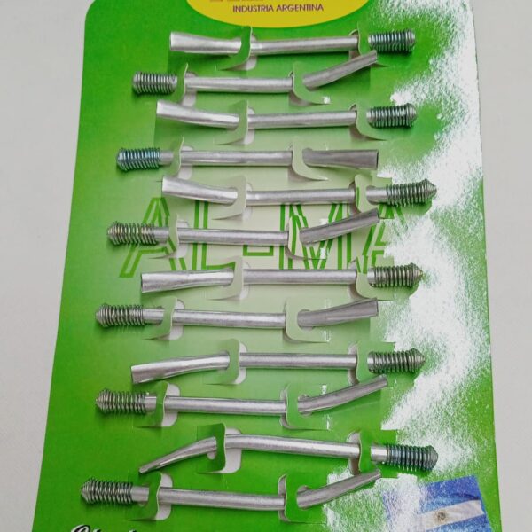 Bombilla Resorte AL-MA Corta x12