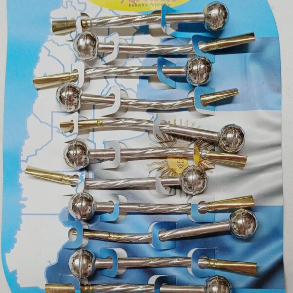 Bombilla Punta Bolita Del Rosario x12