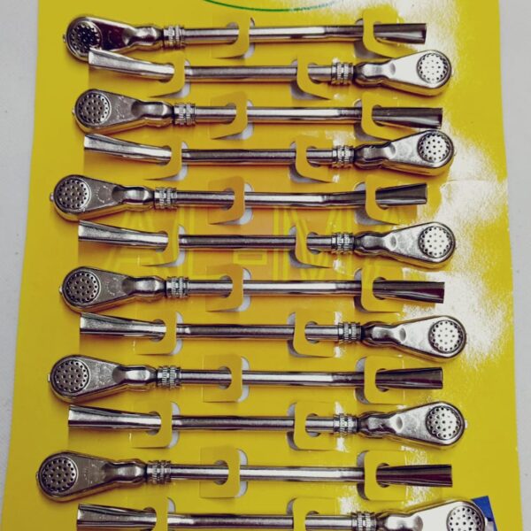 Bombilla Desarmable Larga AL-MA x12