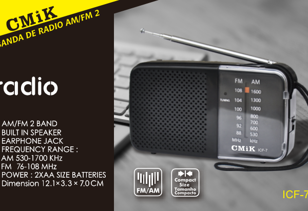 Radio AM/FM CMiK