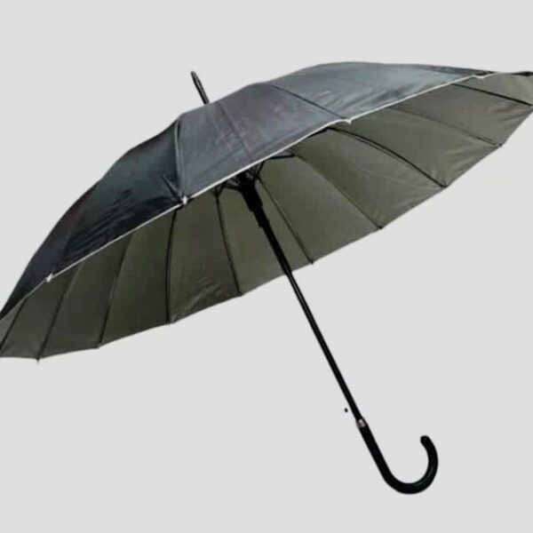 Paragua Automatico Largo 16 Varillas Negro