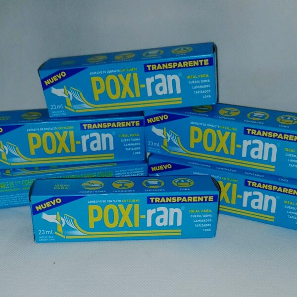 Poxi-Ran Transparente Blister x6