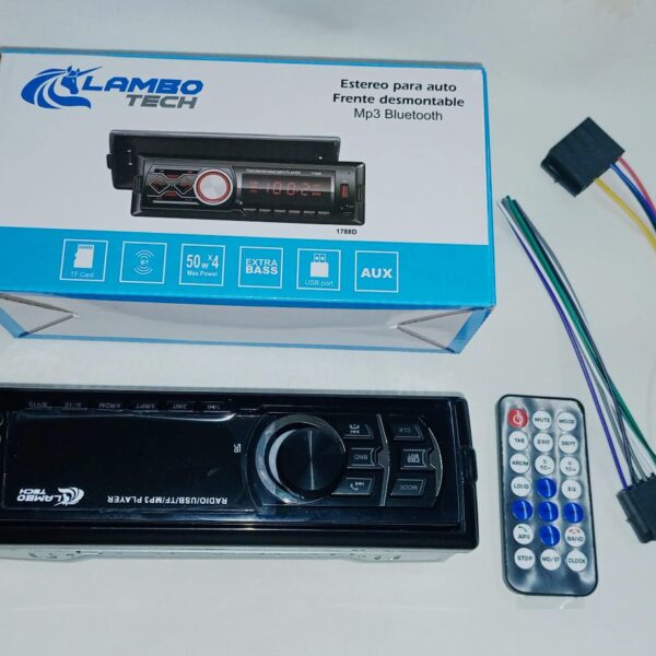 Estereo Desmontable con Bluetooth