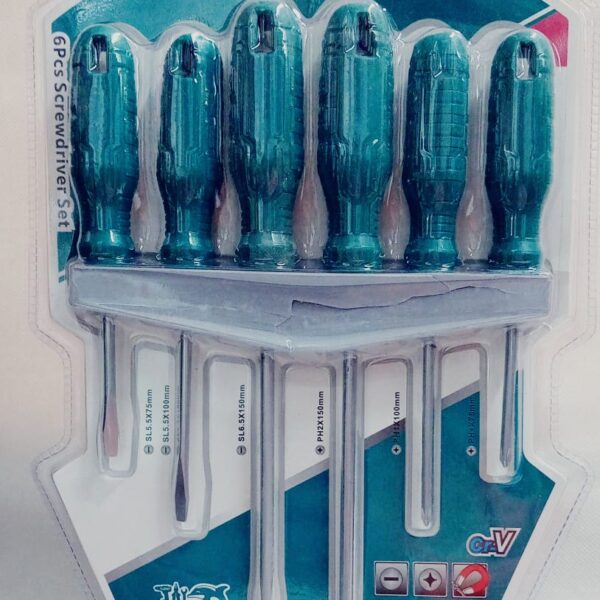 Kit de Destornillador x6 para Impacto