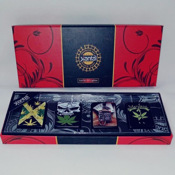 Encendedor a Bencina Caja x4 Unidades 0210