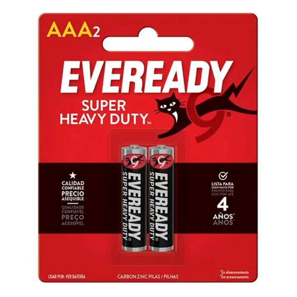 Pilas Eveready x2 AAA