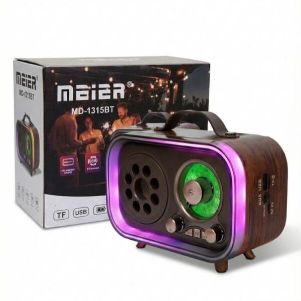 Radio Vintage Meier AM/FM Rec COD MD-1315BT