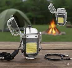 Encendedor con Linterna Recargable
