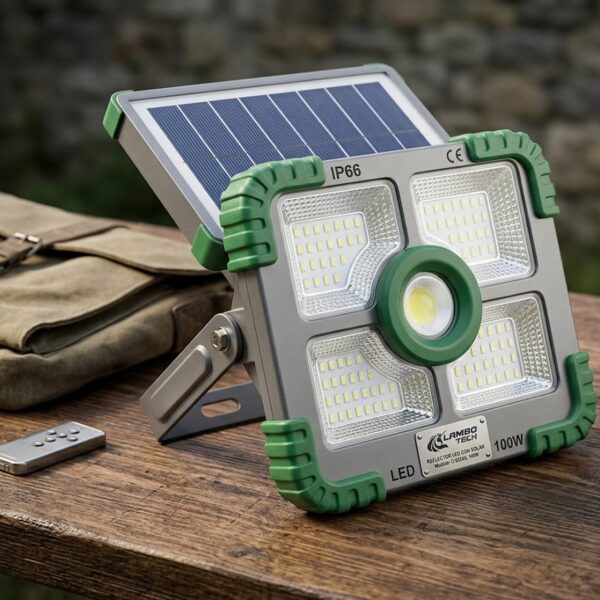 Lampara Solar y USB 100w