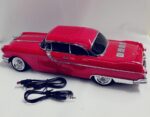 Auto Parlante con Bluetooth Recargable Luces y Sonido Tipo Arranque y Alarma