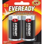 Blister de Pila Eveready Grande (D) x2