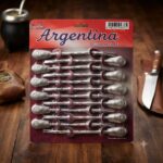 Bombilla Desarmable Argentina Malon x12