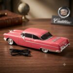 Auto Parlante con Bluetooth Recargable Luces y Sonido Tipo Arranque y Alarma