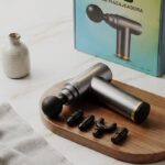 Masajeador Recargable con Varios Cabezales para Distintos Masajes