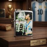Encendedor Con Dibujo Messi con la Copa