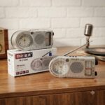 Radio Meier M-572BT AM-FM Recargable Bluetooth c/Reloj