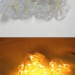 Luz Navidad 28 Bolitas Calidas 220v