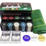 Set de Fichas para Pocker x200 c/Paño