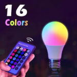 Lampara 16 Colores C/Control Remoto