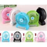 Mini Ventilador de Escritorio Recargable
