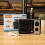 Radio AM/FM Recargable y Solar MK-10BTS
